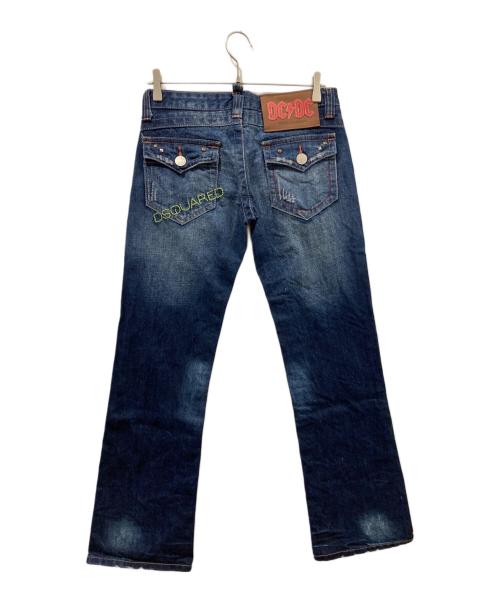 DSQUARED2（ディースクエアード）DSQUARED2 (ディースクエアード) 刺繍デニムパンツ インディゴ サイズ:30の古着・服飾アイテム
