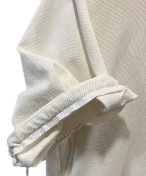 machatt（マチャット）machatt (マチャット) ピケVネックロングドレスワンピース ホワイト サイズ:FREEの古着・服飾アイテム