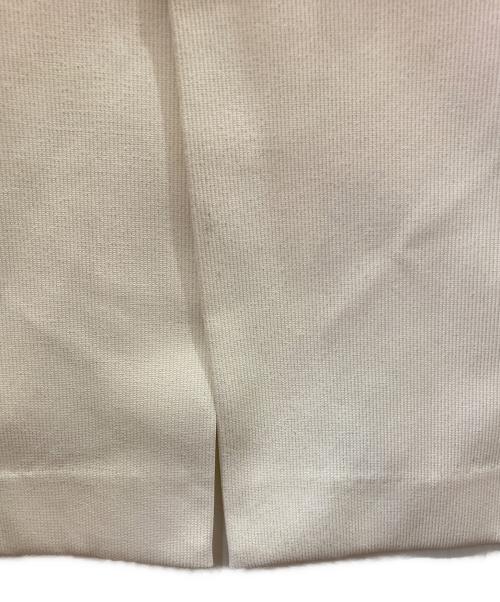 machatt（マチャット）machatt (マチャット) ピケVネックロングドレスワンピース ホワイト サイズ:FREEの古着・服飾アイテム