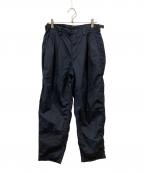 KANDA BIIKIカンダビイキ）の古着「WEATHER CLOTH PLEATED TROUSERS」｜ネイビー