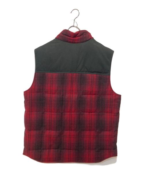 Eddie Bauer（エディーバウアー）Eddie Bauer (エディーバウアー) ダウンベスト レッド サイズ:Ｌの古着・服飾アイテム