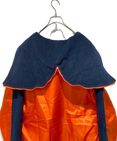 pellepelle（ペレペレ）pellepelle (ペレペレ) 中綿ジャケット オレンジ サイズ:Lの古着・服飾アイテム