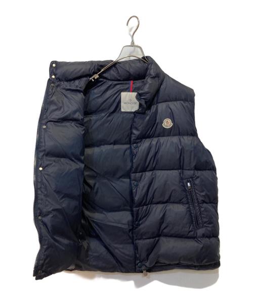 MONCLER（モンクレール）MONCLER (モンクレール) GIDEダウンベスト ネイビー サイズ:5の古着・服飾アイテム