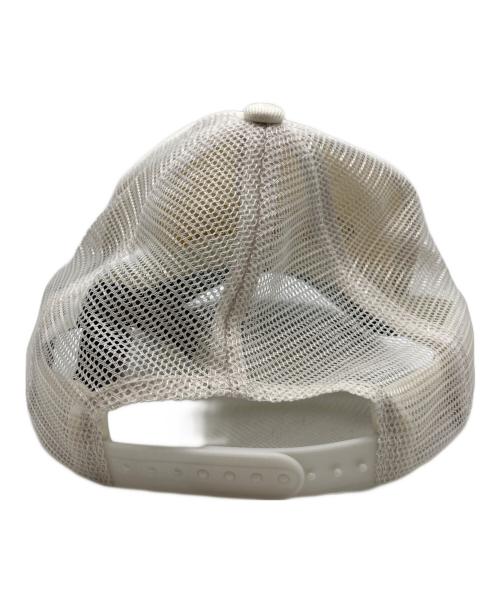 RRL（ダブルアールエル）RRL (ダブルアールエル) トラッカーメッシュキャップ ホワイトの古着・服飾アイテム