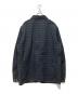 RRL (ダブルアールエル) チェック ジャカードウーブン デニム ジャケット ネイビー サイズ:XL：60000円
