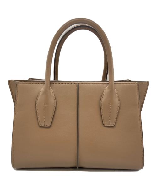 TOD'S（トッズ）TOD'S (トッズ) ホリー ミニハンドバッグ ベージュの古着・服飾アイテム