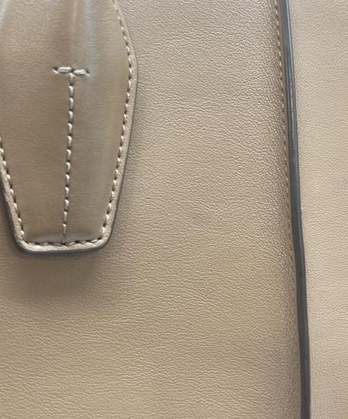 TOD'S（トッズ）TOD'S (トッズ) ホリー ミニハンドバッグ ベージュの古着・服飾アイテム