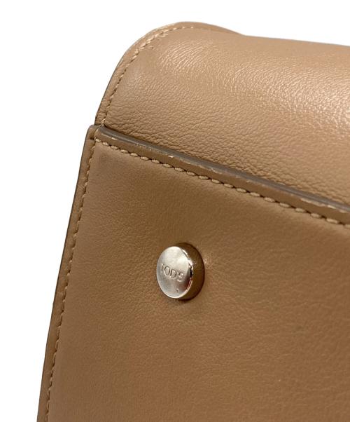 TOD'S（トッズ）TOD'S (トッズ) ホリー ミニハンドバッグ ベージュの古着・服飾アイテム