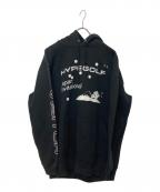 HYPE GOLFハイプゴルフ）の古着「プリントパーカー」｜ブラック