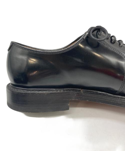 LOAKE（ローク）LOAKE (ローク) プレーントゥシューズ ブラック サイズ:8の古着・服飾アイテム