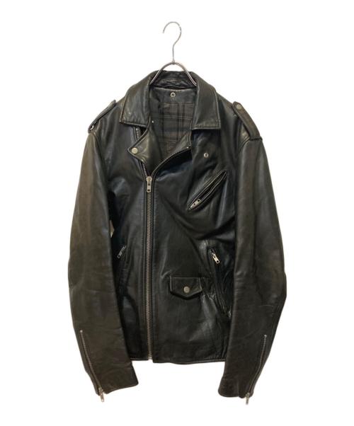 Sandro（サンドロ）Sandro (サンドロ) ライダースジャケット ブラック サイズ:Mの古着・服飾アイテム