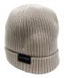 中古・古着 courreges (クレージュ) AC RIB KNIT HAT ベージュ：10000円