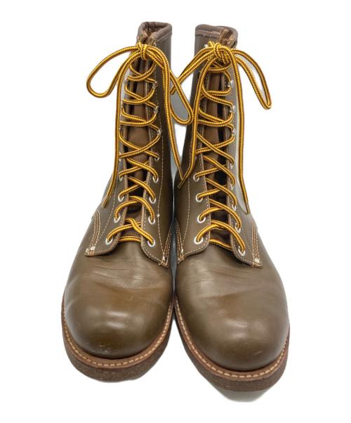 古着（フルギ）古着 (フルギ) レースアップブーツ ブラウン サイズ:10Eの古着・服飾アイテム