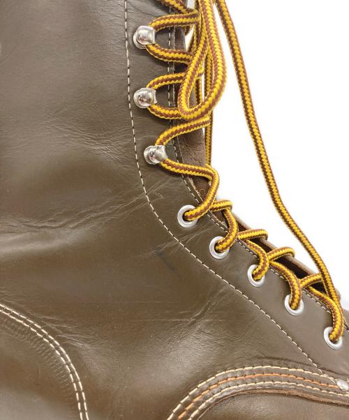 古着（フルギ）古着 (フルギ) レースアップブーツ ブラウン サイズ:10Eの古着・服飾アイテム