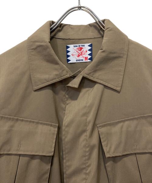 son of the cheese（（サノバチーズ））SON OF THE CHEESE (サノバチーズ) Fatigue Shirt ベージュ サイズ:Ｍの古着・服飾アイテム