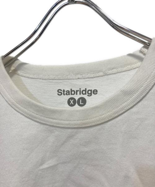 STABRIDGE（スタブリッジ）stabridge (スタブリッジ) BOND L/S Tee ホワイト サイズ:XLの古着・服飾アイテム