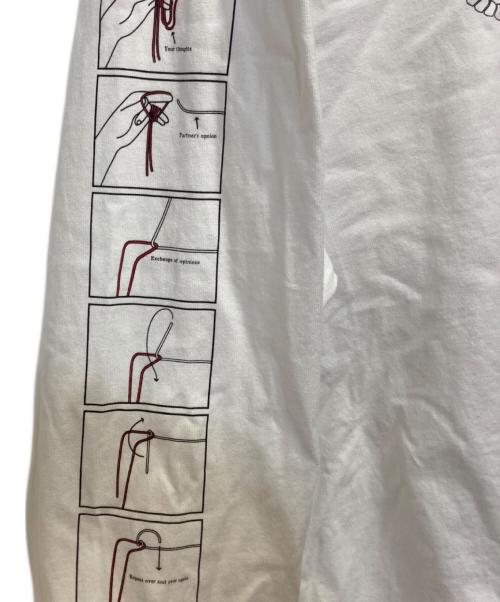 STABRIDGE（スタブリッジ）stabridge (スタブリッジ) BOND L/S Tee ホワイト サイズ:XLの古着・服飾アイテム