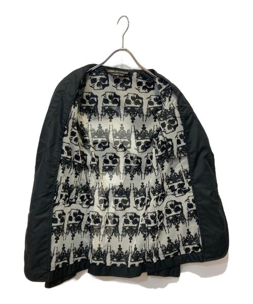 COMME des GARCONS HOMME PLUS（コムデギャルソンオムプリュス）COMME des GARCONS HOMME PLUS (コムデギャルソンオムプリュス) 11SS スカル メッシュジャケット ブラック サイズ:XSの古着・服飾アイテム