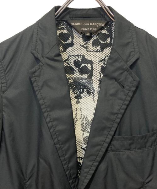 COMME des GARCONS HOMME PLUS（コムデギャルソンオムプリュス）COMME des GARCONS HOMME PLUS (コムデギャルソンオムプリュス) 11SS スカル メッシュジャケット ブラック サイズ:XSの古着・服飾アイテム