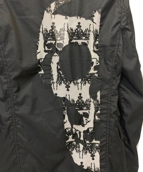 COMME des GARCONS HOMME PLUS（コムデギャルソンオムプリュス）COMME des GARCONS HOMME PLUS (コムデギャルソンオムプリュス) 11SS スカル メッシュジャケット ブラック サイズ:XSの古着・服飾アイテム
