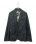 COMME des GARCONS HOMME PLUS（コムデギャルソンオムプリュス）の古着「11SS スカル メッシュジャケット」｜ブラック