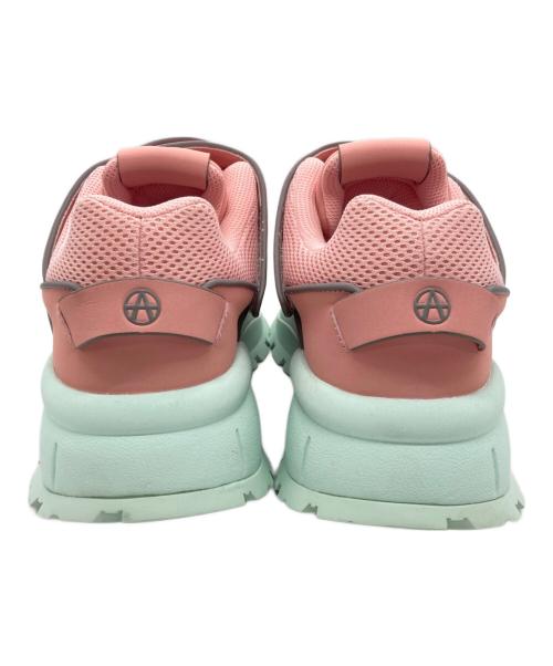 KIDILL（キディル）KIDILL (キディル) acupuncture (アクユーパンクチャー) スニーカー ピンク サイズ:44の古着・服飾アイテム