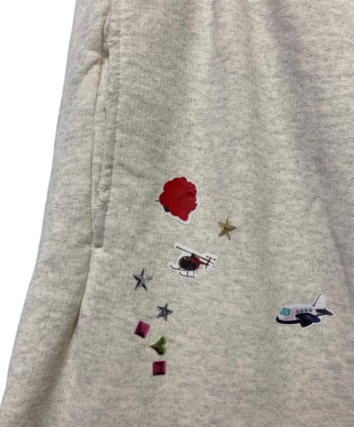 MIHARA YASUHIRO（ミハラヤスヒロ）MIHARA YASUHIRO (ミハラヤスヒロ) 25SS STICKER PANTS アイボリー サイズ:52の古着・服飾アイテム