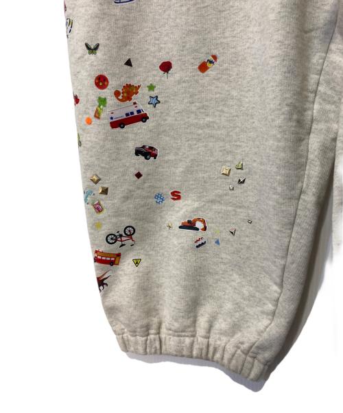 MIHARA YASUHIRO（ミハラヤスヒロ）MIHARA YASUHIRO (ミハラヤスヒロ) 25SS STICKER PANTS アイボリー サイズ:52の古着・服飾アイテム