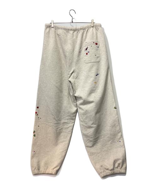 MIHARA YASUHIRO（ミハラヤスヒロ）MIHARA YASUHIRO (ミハラヤスヒロ) 25SS STICKER PANTS アイボリー サイズ:52の古着・服飾アイテム