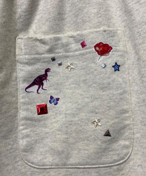 MIHARA YASUHIRO（ミハラヤスヒロ）MIHARA YASUHIRO (ミハラヤスヒロ) 25SS STICKER PANTS アイボリー サイズ:52の古着・服飾アイテム