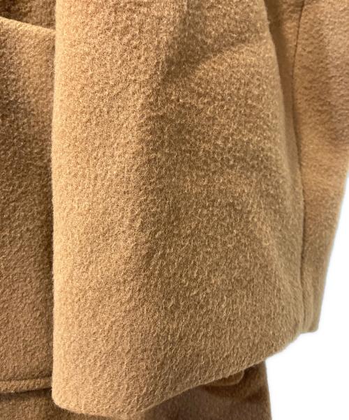 is-ness（イズネス）is-ness (イズネス) コート ブラウン サイズ:46の古着・服飾アイテム