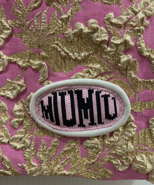 MIU MIU（ミュウミュウ）MIU MIU (ミュウミュウ) ジャガードワンピース ピンク サイズ:38の古着・服飾アイテム