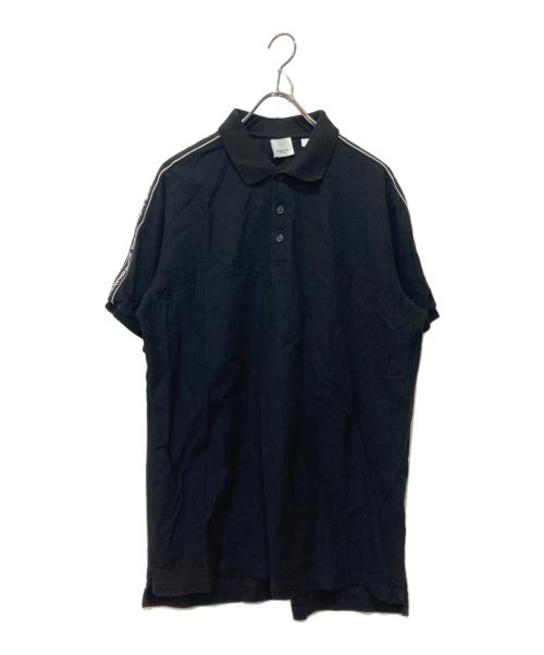 BURBERRY（バーバリー）BURBERRY (バーバリー) ポロシャツ ブラック サイズ:Ｍの古着・服飾アイテム