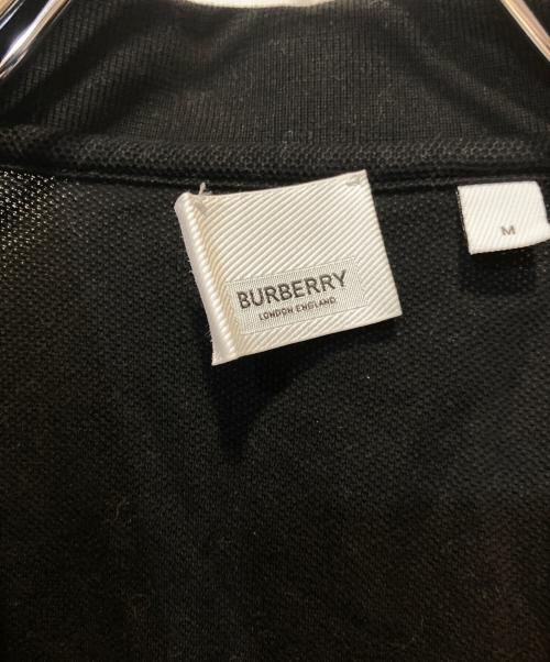 BURBERRY（バーバリー）BURBERRY (バーバリー) ポロシャツ ブラック サイズ:Ｍの古着・服飾アイテム