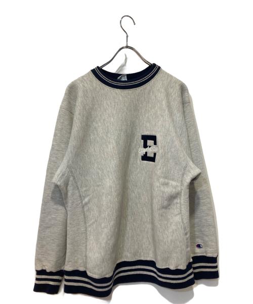 Champion（チャンピオン）Champion (チャンピオン) 刺繍ロゴ グレー サイズ:Ｌの古着・服飾アイテム