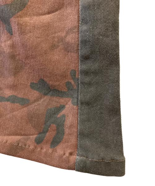 VALABASAS（バラバサス）VALABASAS (バラバサス) カモ柄フレアデニム ブラウン×ブラック サイズ:W30の古着・服飾アイテム