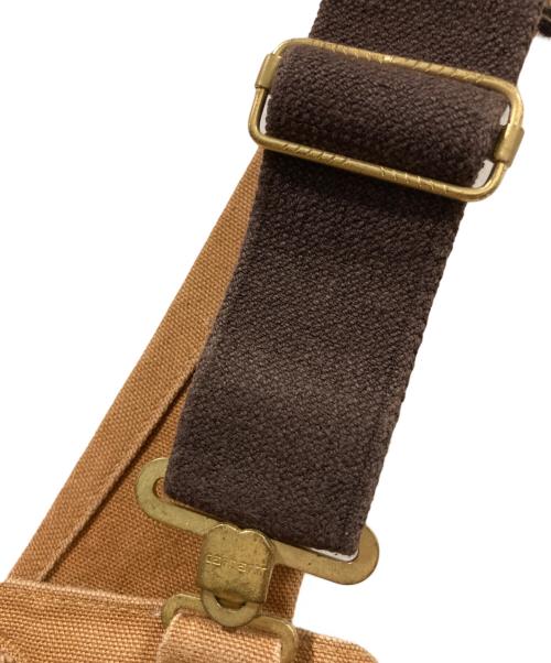 CarHartt（カーハート）CarHartt (カーハート) ダックダブルニーオーバーオール ベージュ サイズ:34×28の古着・服飾アイテム