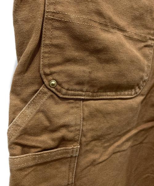 CarHartt（カーハート）CarHartt (カーハート) ダックダブルニーオーバーオール ベージュ サイズ:34×28の古着・服飾アイテム