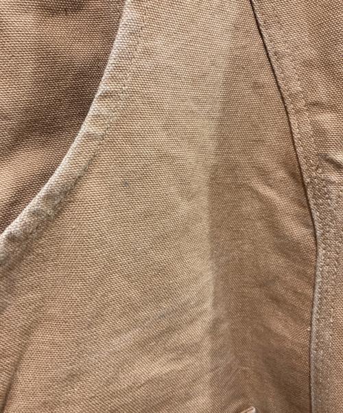 CarHartt（カーハート）CarHartt (カーハート) ダックダブルニーオーバーオール ベージュ サイズ:34×28の古着・服飾アイテム