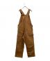CarHartt (カーハート) ダックダブルニーオーバーオール ベージュ サイズ:34×28：8000円