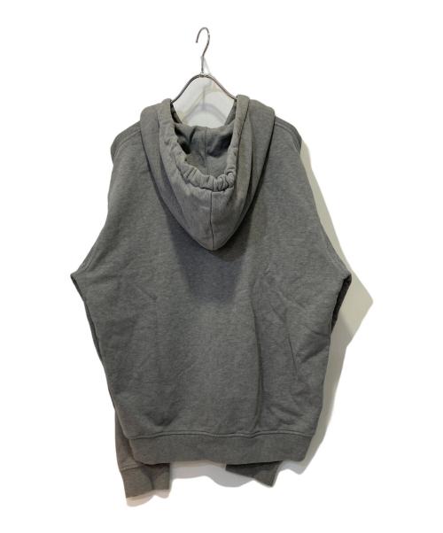 Maison Margiela（メゾンマルジェラ）Maison Margiela (メゾンマルジェラ) ステレオタイプジップパーカー グレー サイズ:50の古着・服飾アイテム