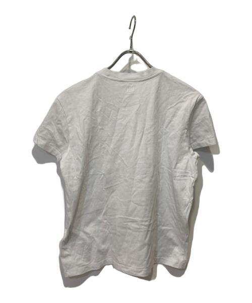 AMI Alexandre Mattiussi（アミアレクサンドルマテュッシ）AMI Alexandre Mattiussi (アミアレクサンドルマテュッシ) AMI DE COEUR T-SHIRTT ホワイト サイズ:XSの古着・服飾アイテム