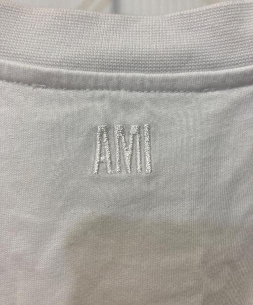 AMI Alexandre Mattiussi（アミアレクサンドルマテュッシ）AMI Alexandre Mattiussi (アミアレクサンドルマテュッシ) AMI DE COEUR T-SHIRTT ホワイト サイズ:XSの古着・服飾アイテム