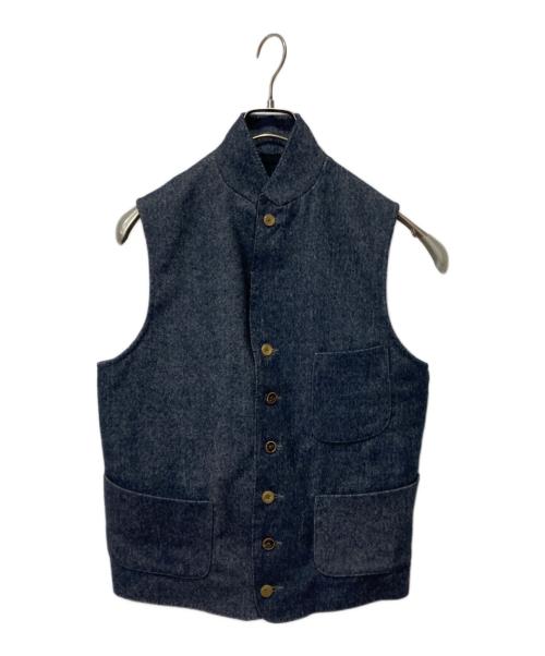 45R（フォーティファイブ・アール）45R (フォーティファイブ・アール) ウールベスト ネイビー サイズ:2の古着・服飾アイテム