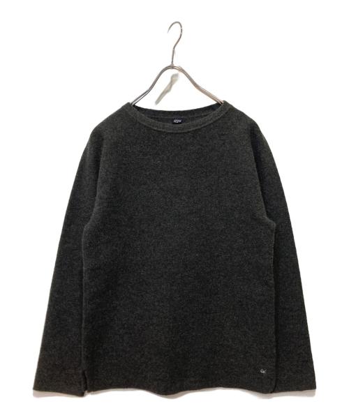 45R（フォーティファイブ・アール）45R (フォーティファイブ・アール) ニット グレー サイズ:3の古着・服飾アイテム