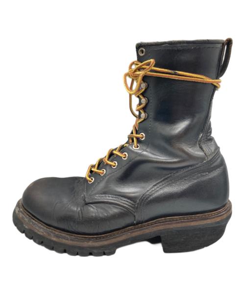 RED WING（レッドウィング）RED WING (レッドウィング) レースアップブーツ ブラック サイズ:8 1/2の古着・服飾アイテム