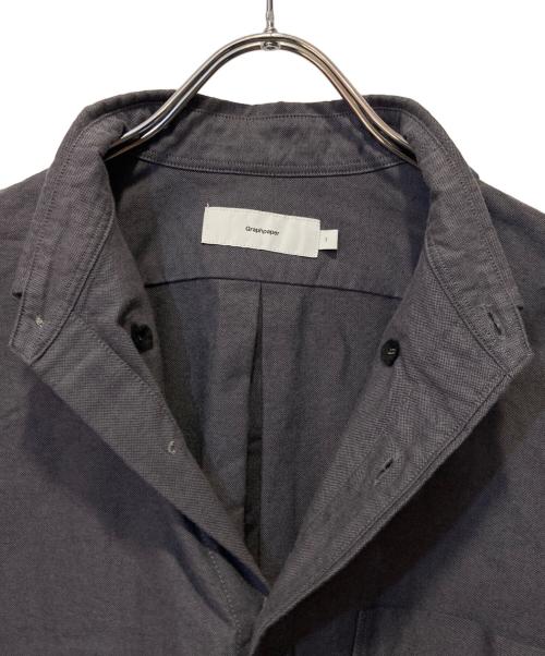 Graphpaper（グラフペーパー）Graphpaper (グラフペーパー) OXFORD L/S B.D BOX SHIRT グレー サイズ:1の古着・服飾アイテム