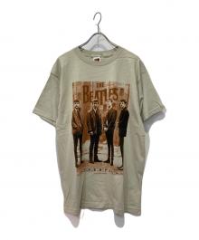 FRUIT OF THE LOOM（フルーツオブザルーム）の古着「プリントTシャツ」｜ベージュ