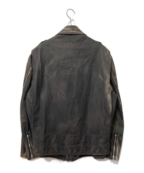 eYe COMME des GARCONS JUNYAWATANABE MAN（アイ コム デ ギャルソン ジュンヤ ワタナベ マン）eYe COMME des GARCONS JUNYAWATANABE MAN (アイ コム デ ギャルソン ジュンヤ ワタナベ マン) 綿バックサテンプリントジャケット ブラック サイズ:Ｍの古着・服飾アイテム