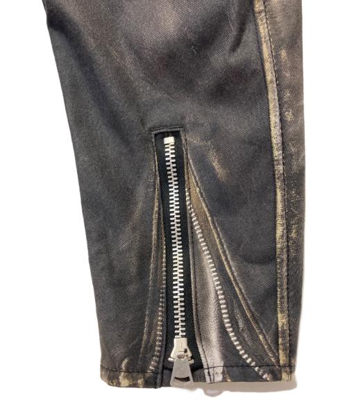 eYe COMME des GARCONS JUNYAWATANABE MAN（アイ コム デ ギャルソン ジュンヤ ワタナベ マン）eYe COMME des GARCONS JUNYAWATANABE MAN (アイ コム デ ギャルソン ジュンヤ ワタナベ マン) 綿バックサテンプリントジャケット ブラック サイズ:Ｍの古着・服飾アイテム